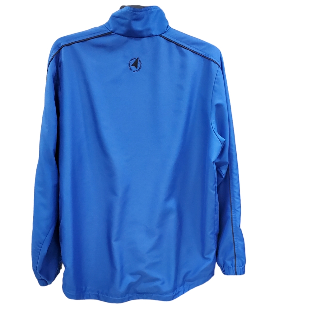 Timberland Mountain Athletics jacket men's medium blue mesh lined FLAWS - Picture 2 of 16